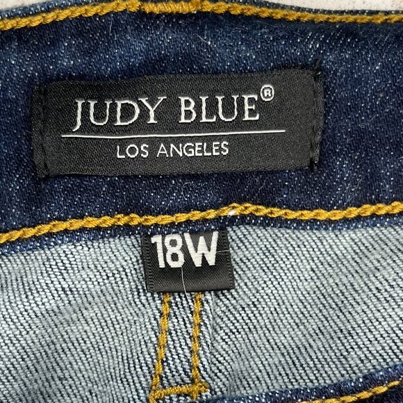 Judy Blue High-Rise, Non-Distressed Skinny Jeans - Picture 8 of 9